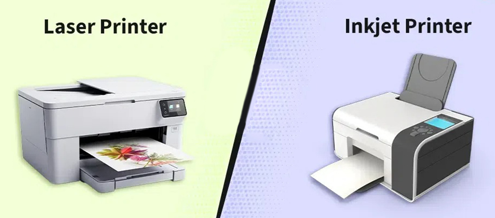 Difference between Inkjet printe