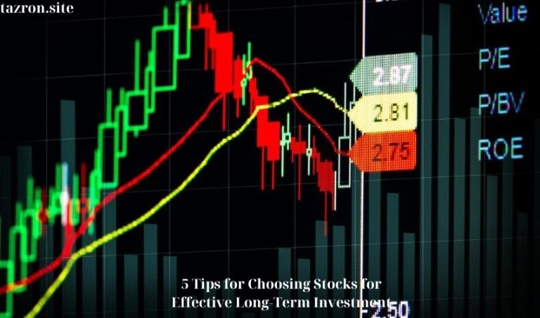 5 Tips for Choosing Stocks for Effective Long-Term Investment
