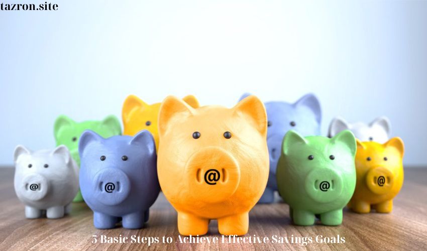 5 Basic Steps to Achieve Effective Savings Goals