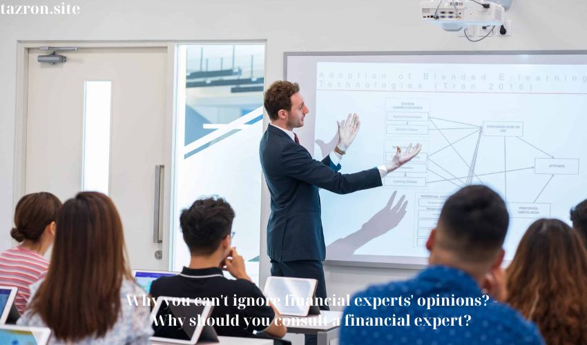Why you can’t ignore financial experts’ opinions? – Why should you consult a financial expert?